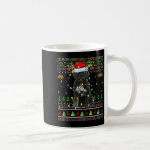 Giant Schnauzer Dog Ugly Christmas Sweaters Holida Coffee Mug