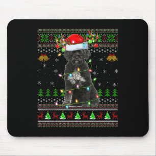 Giant Schnauzer Dog Ugly Christmas Sweaters Holida Mouse Mat