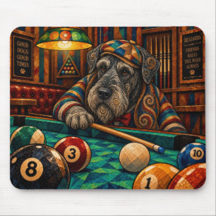 Giant Schnauzer, Geometric Mosaic Mouse Mat