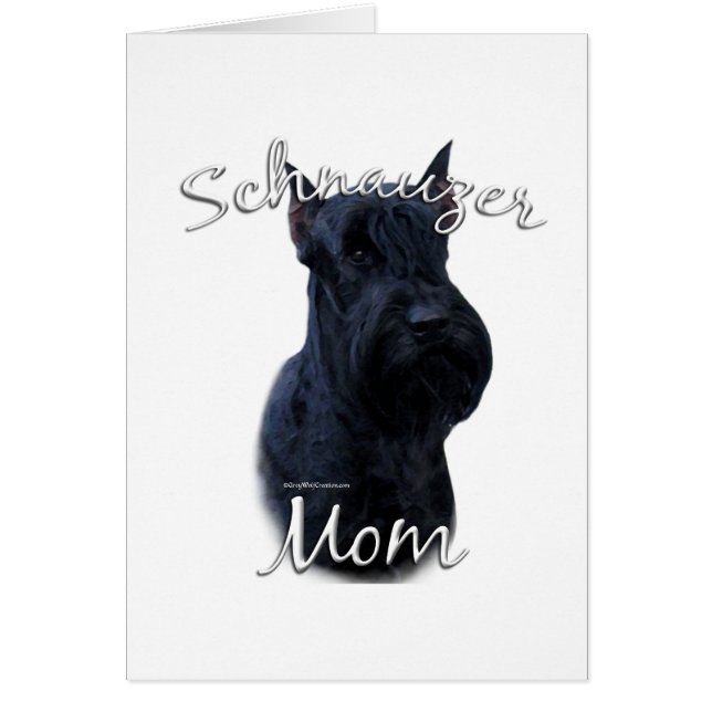 Giant Schnauzer Mum 2 (Front)