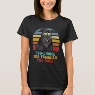 Giant Schnauzer Pro Choice Pro Feminism Pro Dogs T-Shirt