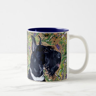 Giant Schnauzer Two-Tone Coffee Mug