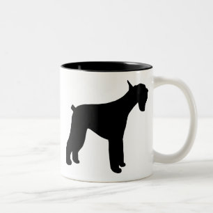 Giant Schnauzer Two-Tone Coffee Mug