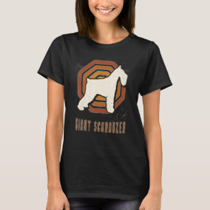Giant Schnauzer Vintage Retro Classic Dog Love T-Shirt
