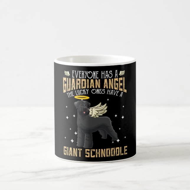Giant Schnoodle Dog Owner Coffee Mug (Center)