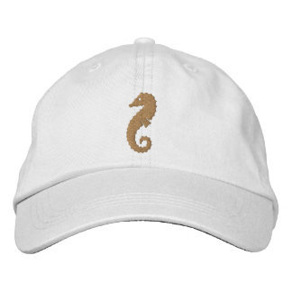 Giant Seahorse Embroidered Hat
