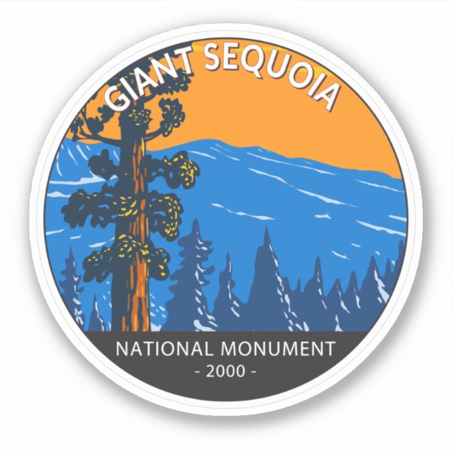Giant Sequoia National Monument California Vintage (Front)