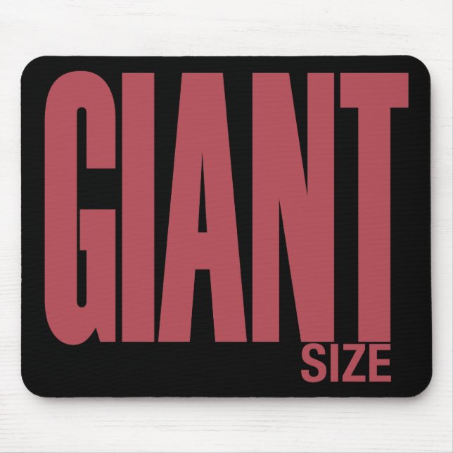 Giant Size Mouse Mat (Front)