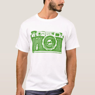 Giant Soviet Russian Camera - Avocado Green T-Shirt