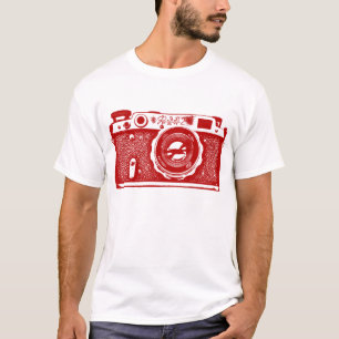 Giant Soviet Russian Camera - Ruby Red T-Shirt