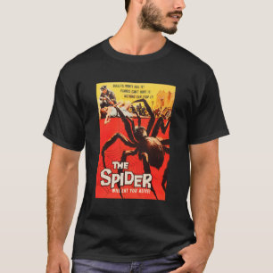 Giant Spider Halloween Monster Horror Movie T-Shirt