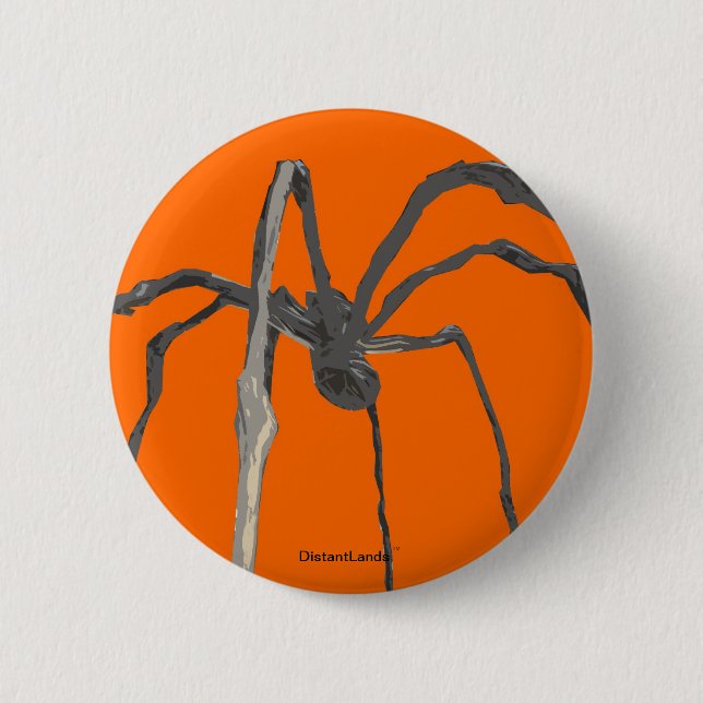 Giant Spider - Tokyo (Badge) 6 Cm Round Badge (Front)