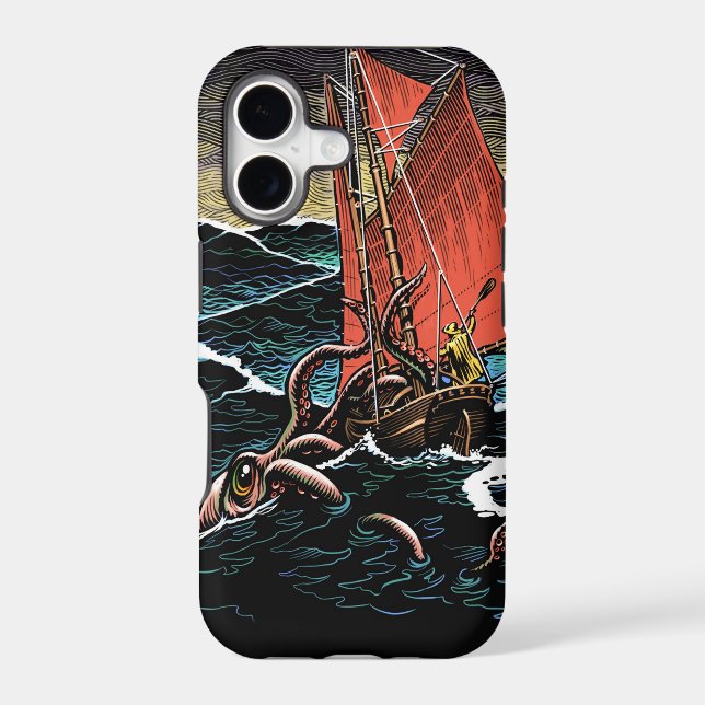 Giant Squid Attack case (Back)