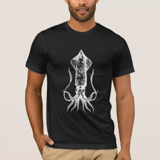 Giant Squid - Cthulu- Kracken Black T-shirt! T-Shirt