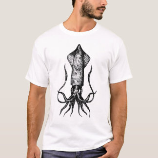 Giant Squid Deep in the Sea T-Shirt