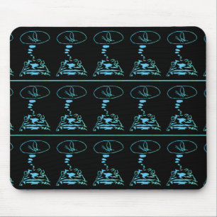 Giant Squid have an honoured place in SciFi worlds Mouse Mat
