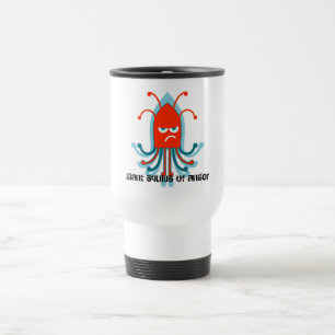 Giant Squid of Anger Travel Mug
