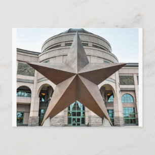 Giant Star Sculpture at The Story of Texas Museum Postcard