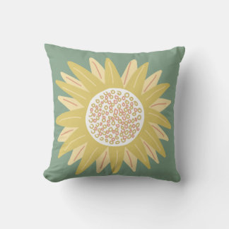 Giant Sunflower Cushion