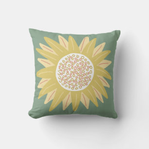 Giant Sunflower Cushion