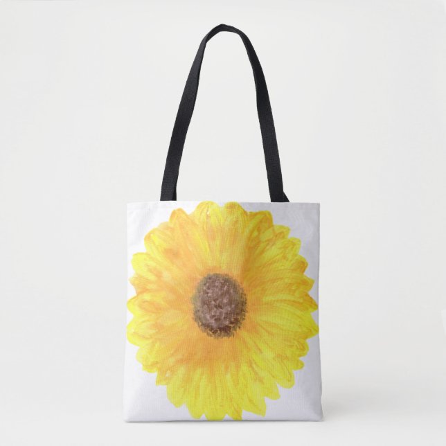 Giant Sunflower Grocery Bag (Front)