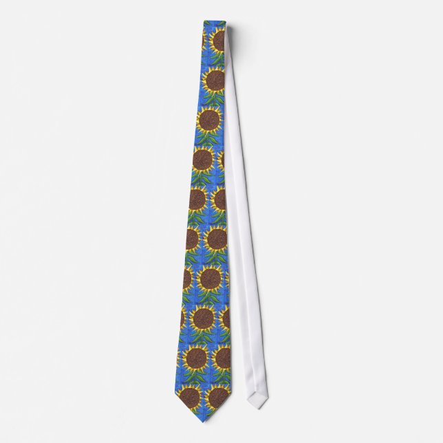 Giant Sunflower - tie (Front)