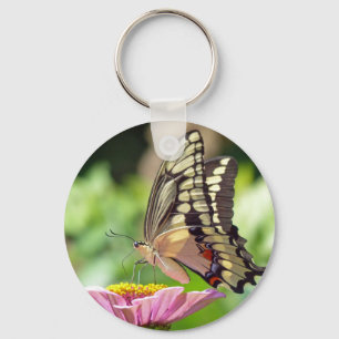 Giant Swallowtail Butterfly Key Ring
