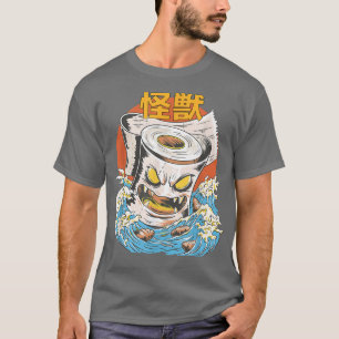 Giant Toilet Paper Sunset Japanese 447 T-Shirt