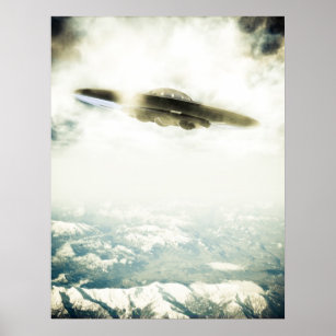 Giant UFO Poster