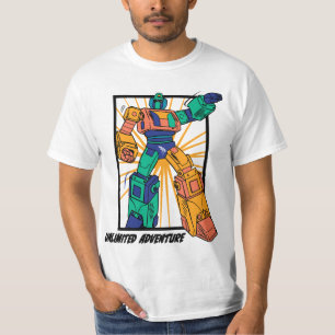 Giant Warrior Robot: Unlimited Adventure T-Shirt