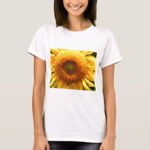 Giant yellow mammoth Sunflower photo T-Shirt