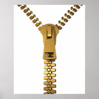 Giant Zipper Poster 16x20"