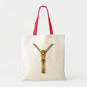 Giant Zipper Tote Bag