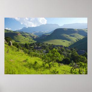 Giant's Castle, Ukhahlamba / Drakensberg Park Poster