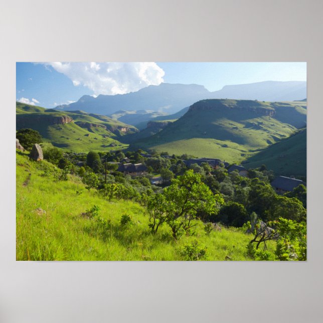 Giant's Castle, Ukhahlamba / Drakensberg Park Poster (Front)