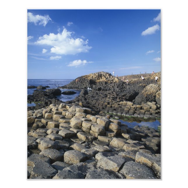 Giants Causeway, County Antrim, Northern Photo Print (Front)