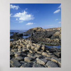 Giants Causeway, County Antrim, Northern Poster