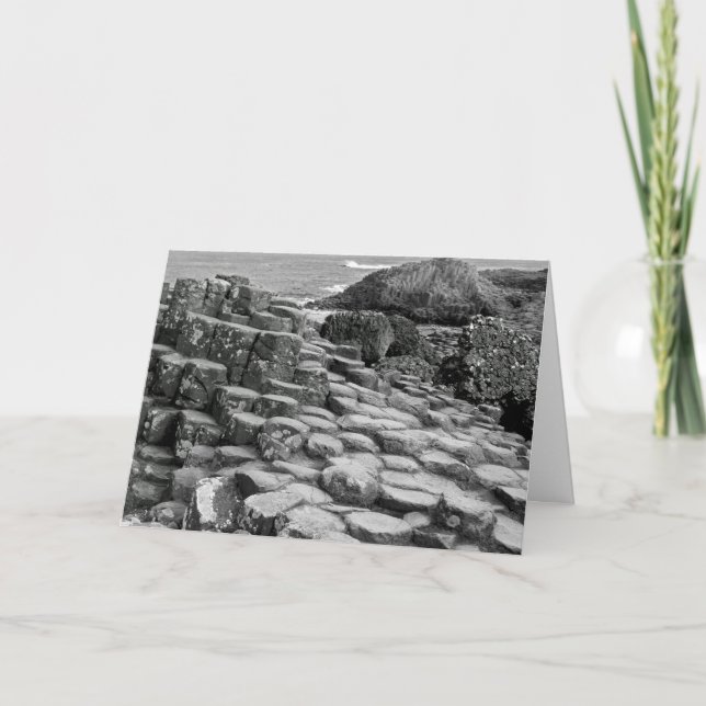 Giant's Causeway Greeting Card (Front)