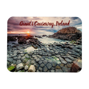 Giant's Causeway Ireland stylised Magnet