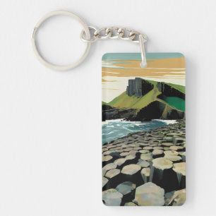 Giant's Causeway Key Ring