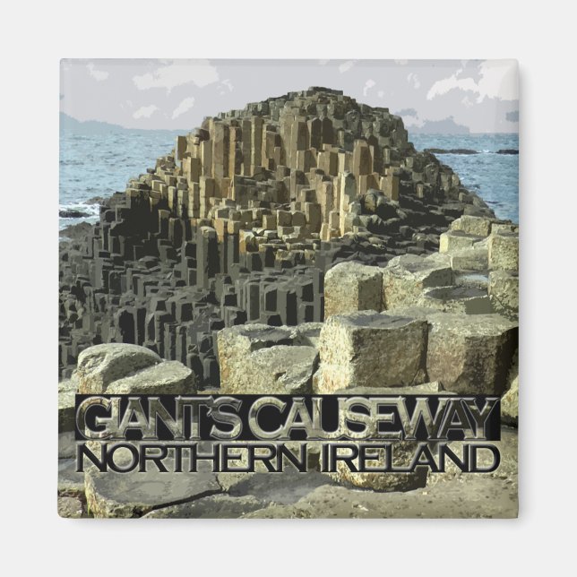 Giants Causeway Magnet (Front)