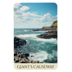 Giant's Causeway   Northern Ireland Art  Magnet