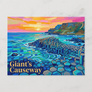 Giant's Causeway Northern Ireland Postcard