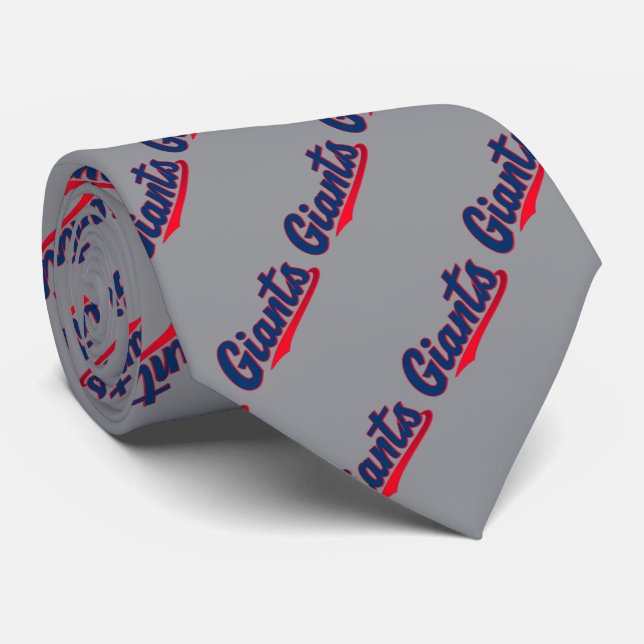 Giants Neck Tie (Rolled)