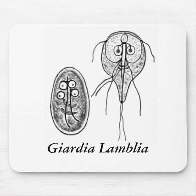 Giardia Lamblia Gov.ai, Giardia Lamblia Mouse Mat (Front)