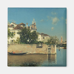 Giardino del Palazzo Vendramin in Venice Magnet