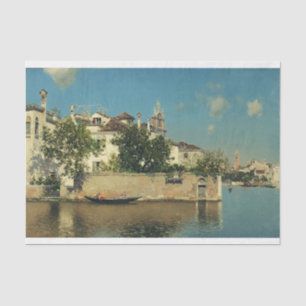 Giardino del Palazzo Vendramin in Venice Tissue Paper