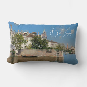Giardino del Palazzo Vendramin, Martin Rico  Lumbar Cushion