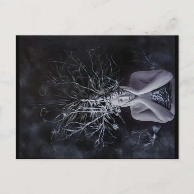 GIAWIL Wise Grey Postcard (Front)