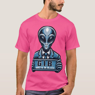 Gib - Greys In Black T-Shirt